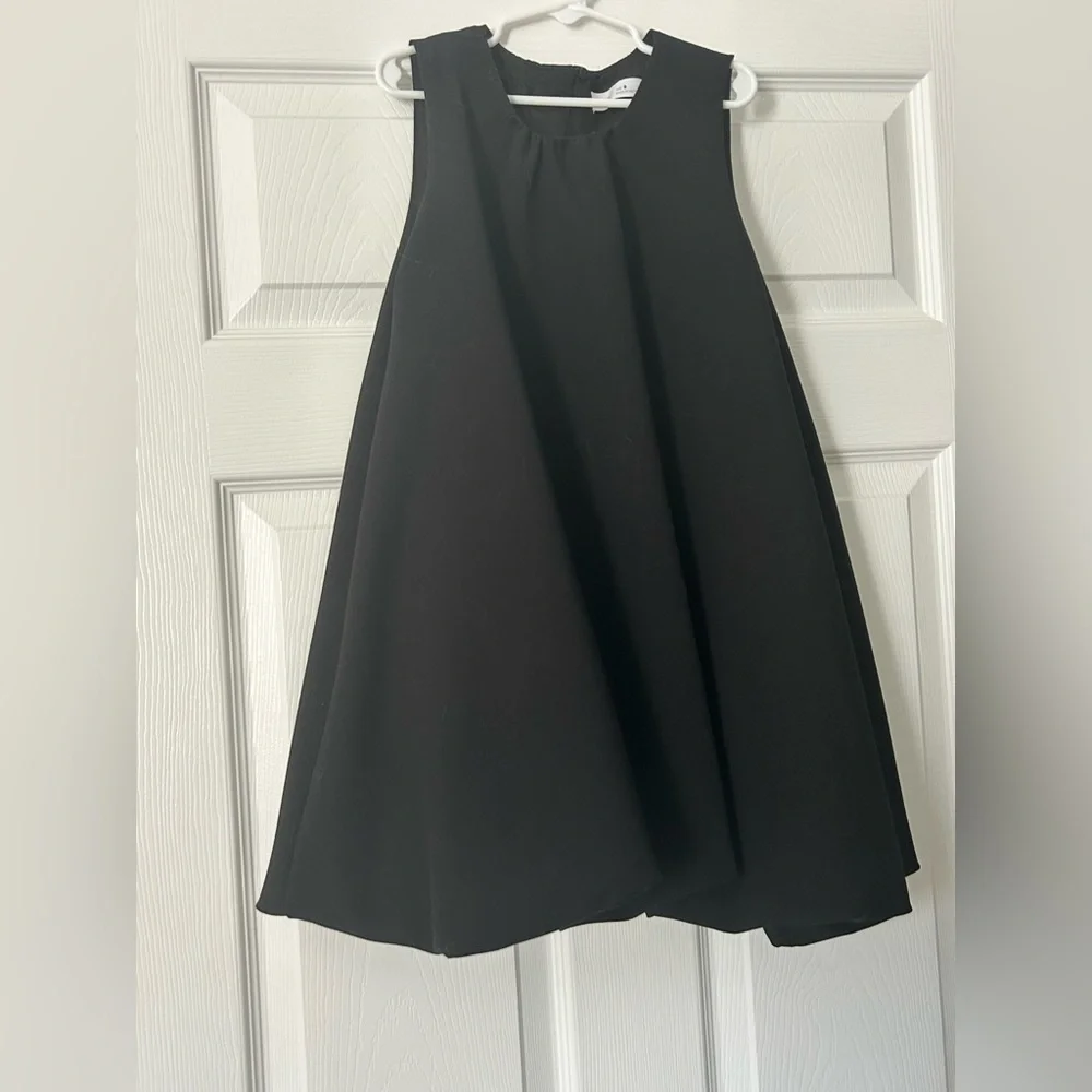EUC Zara Girls Black Balloon Dress